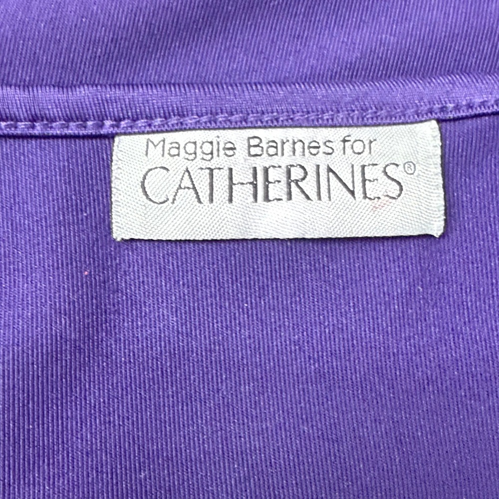 Maggie Barnes for Catherine Women's Lace V-Neck Shell/Tank Top - Picture 4 of 5